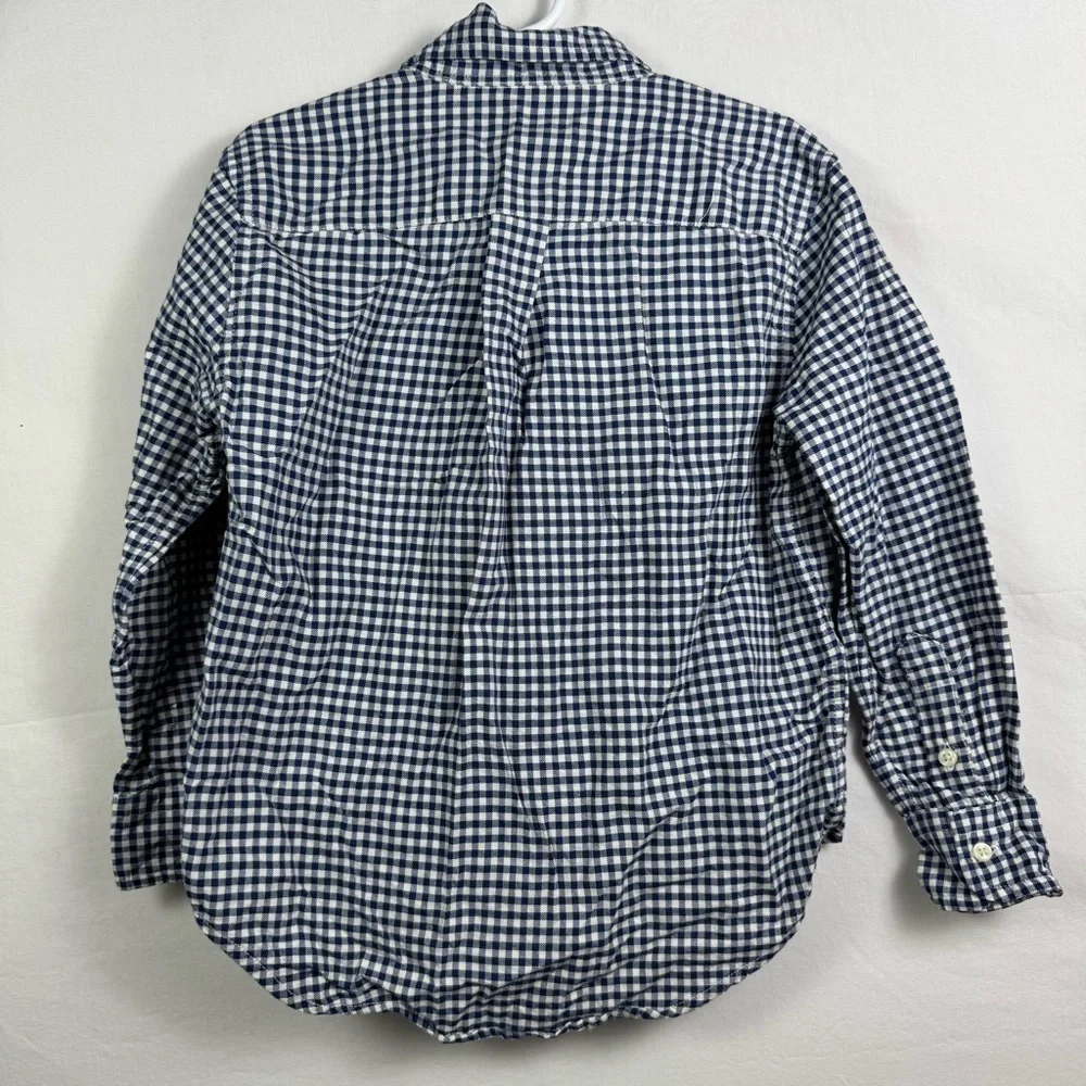 Ralph Lauren Blue Casual Button Down Shirt Kids Size 5